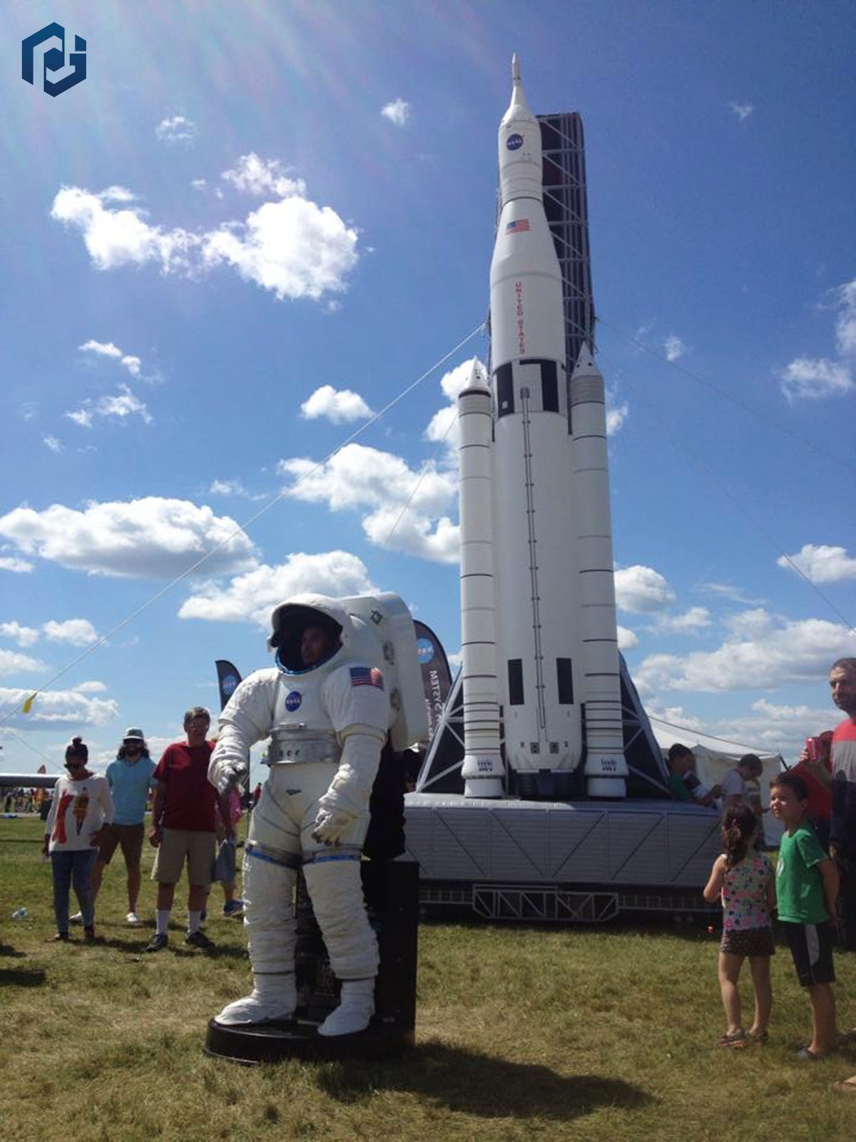NASA SLS Rocket Inflatable Replicas Space Themed Inflatables